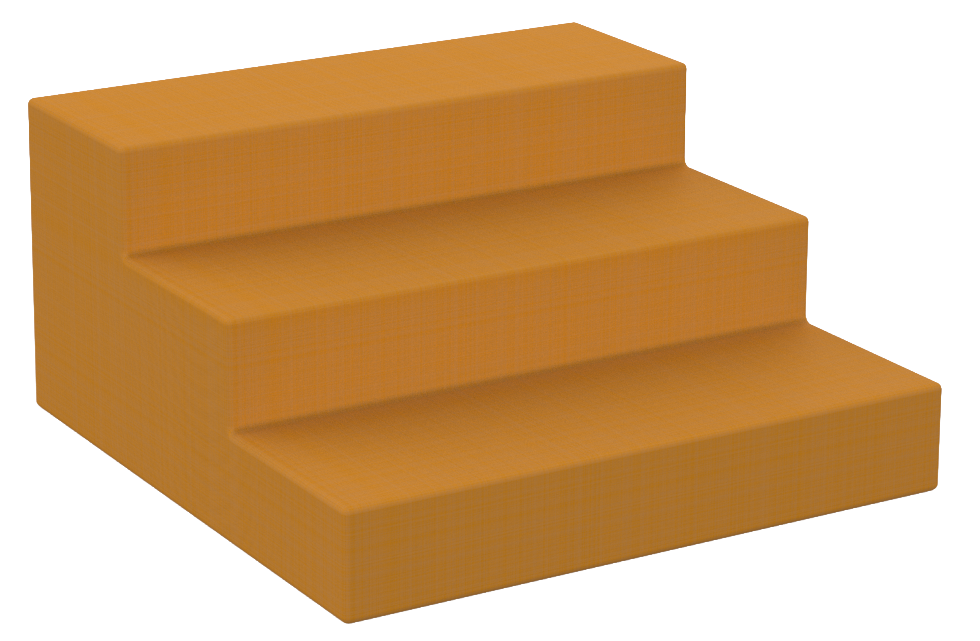 Bebeji 3 Basamaklı Deri Minder 