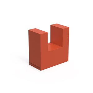 Bebeji U Şekilli Deri Minder