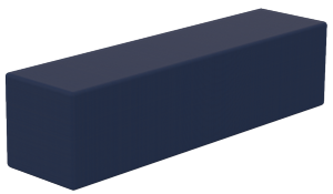 Bebeji Dikdörtgen Deri Minder