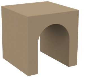 Bebeji U Şekilli Deri Minder