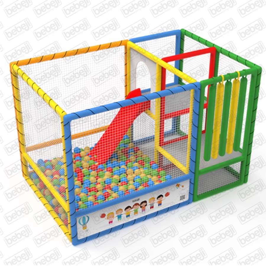 Bebeji Kaydıraklı Top Havuzu 200x308x200 