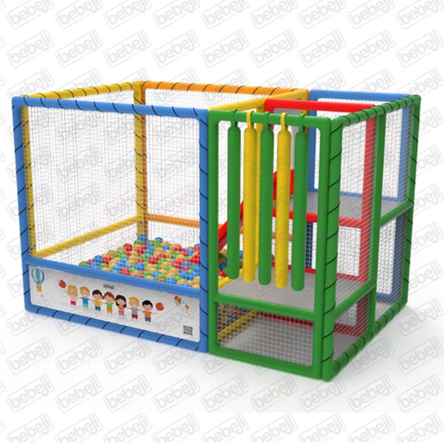 Bebeji Kaydıraklı Top Havuzu 200x308x200 