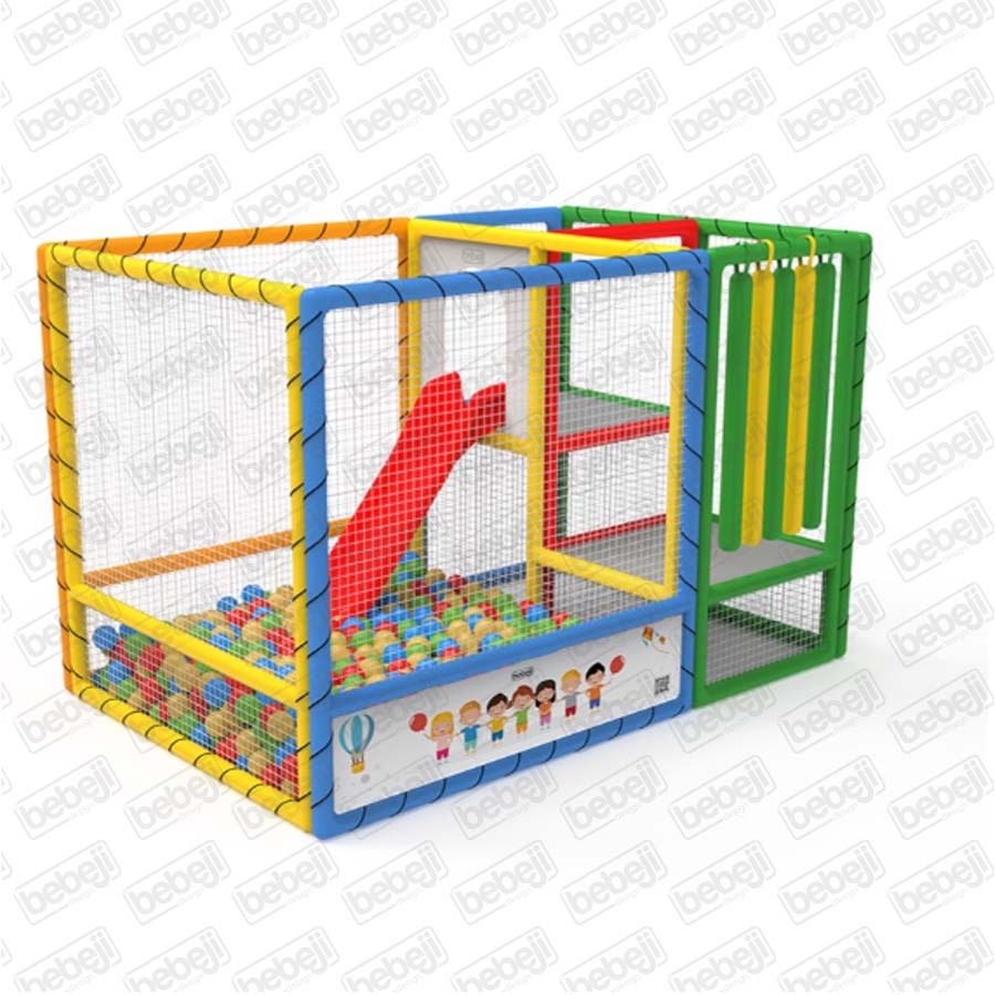 Bebeji Kaydıraklı Top Havuzu 200x308x200 