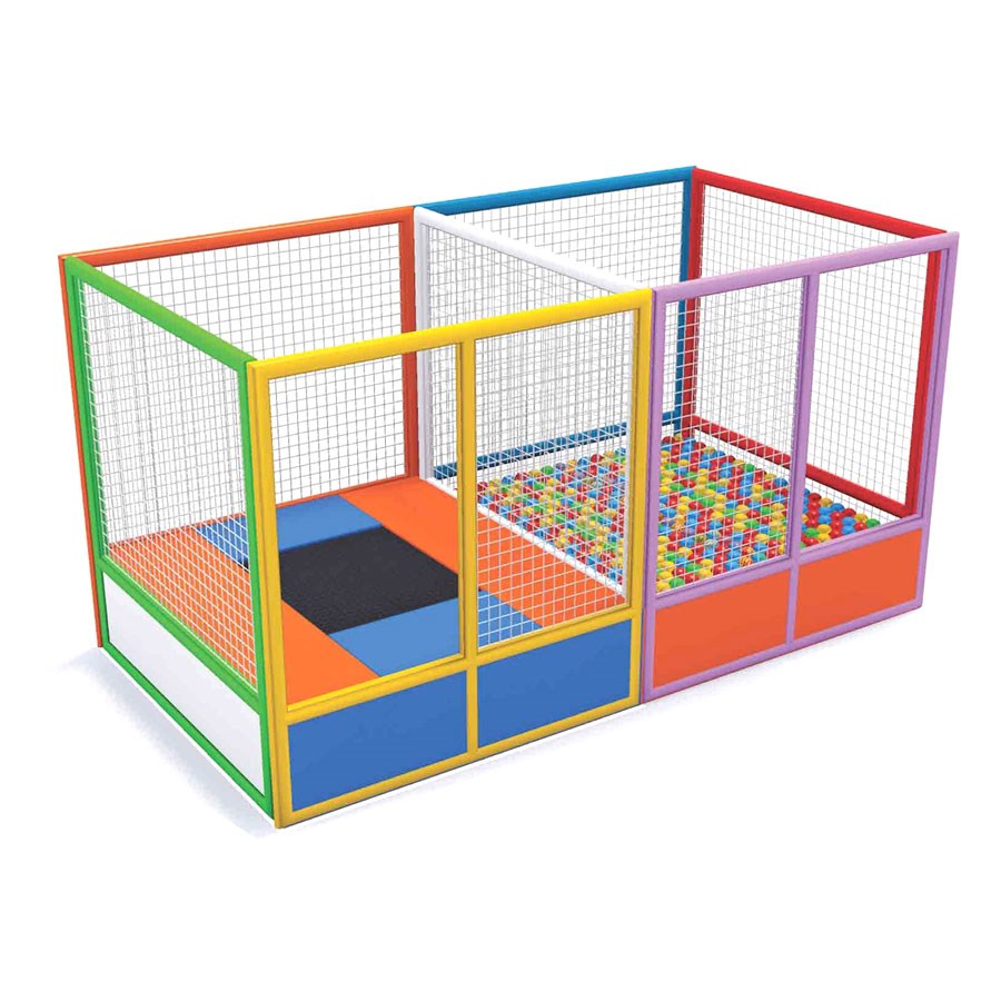 Soft Play Trambolinli Top Havuzu 