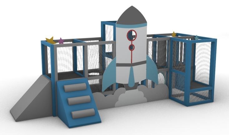 Bebeji Uzay Temalı Soft Play 