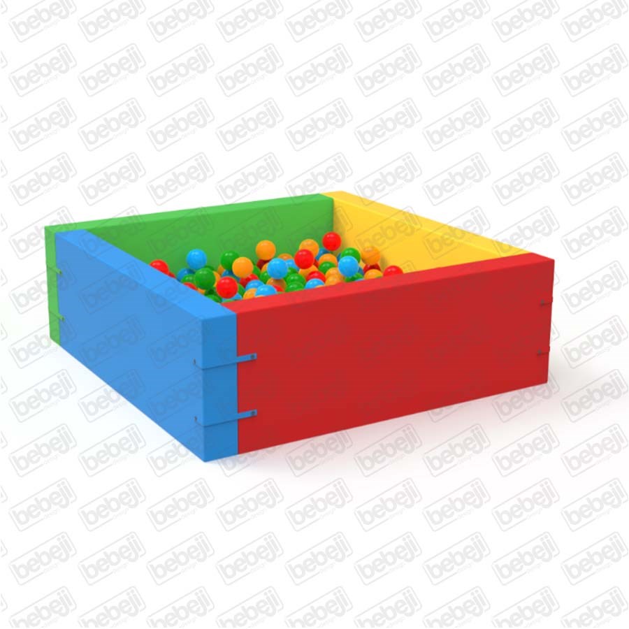 Bebeji Sünger Kare Top Havuzu 150x150x50 