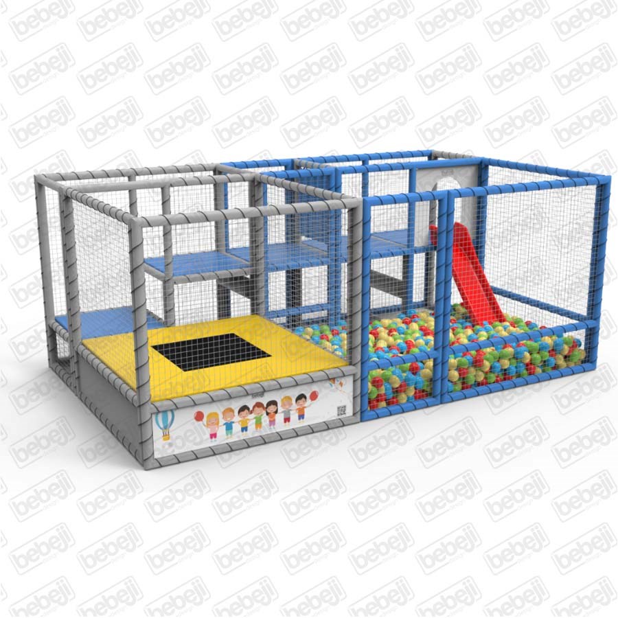 Bebeji Soft Play Dikdörtgen Top Havuzu 300x500x200 
