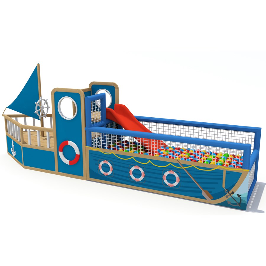 Bebeji Mini Soft Play Tekne Temalı 