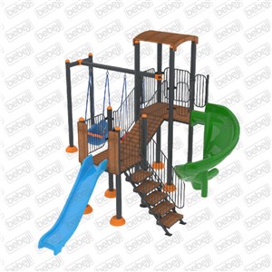 Bebeji Metal-Ahşap Çocuk Park