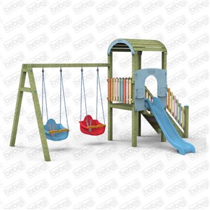 Ahşap Çocuk Parkı J9004