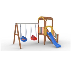 Ahşap Çocuk Parkı J9004