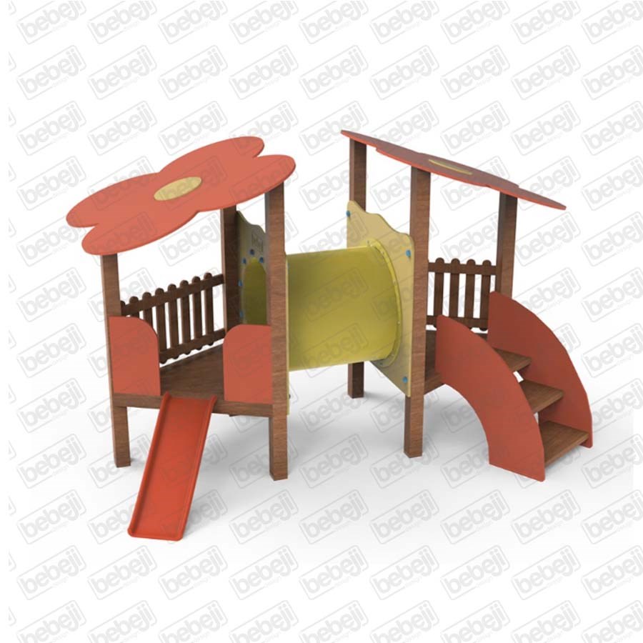 Ahşap Mini Çiçek Oyun Parkı 