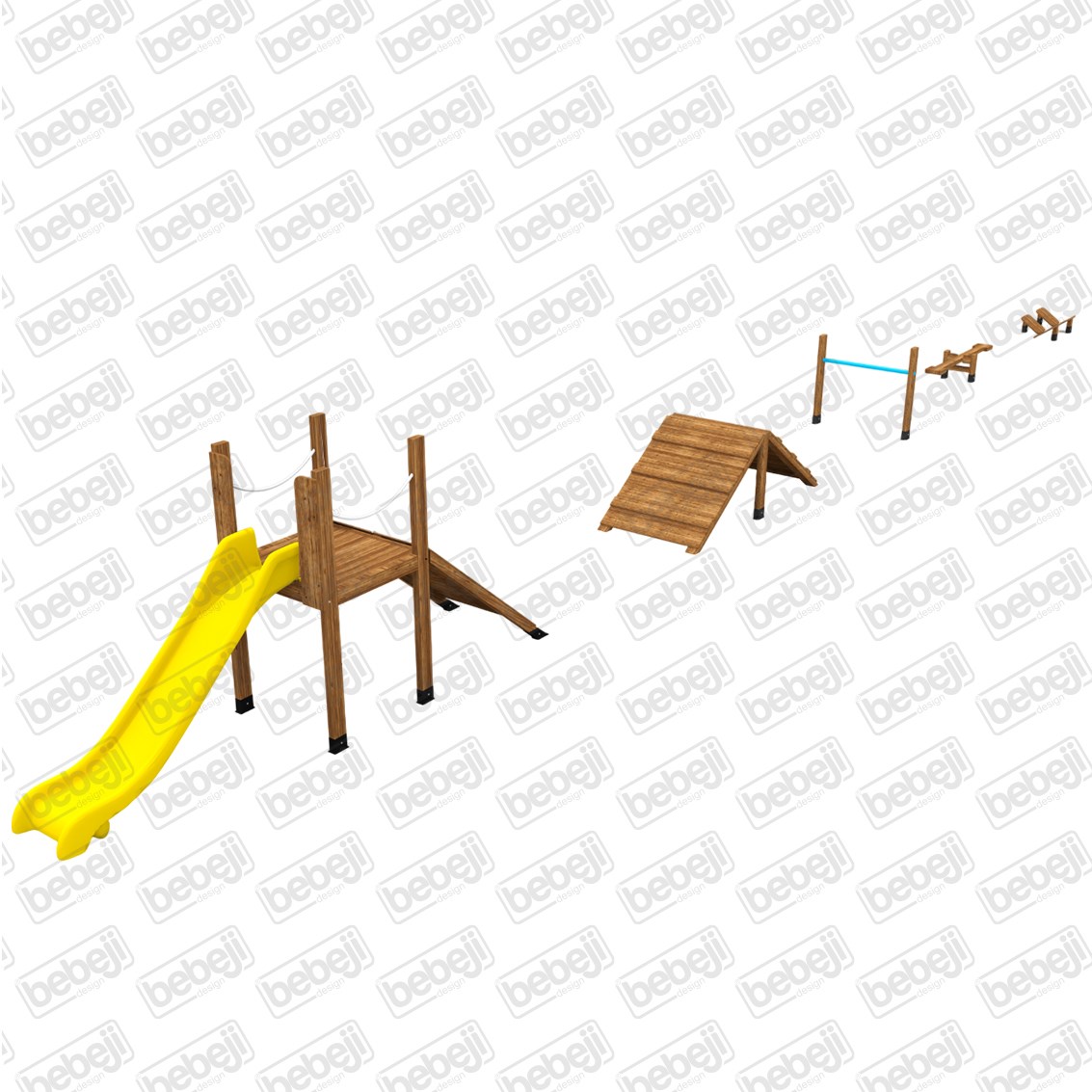 Ahşap Survivor Park 9702 