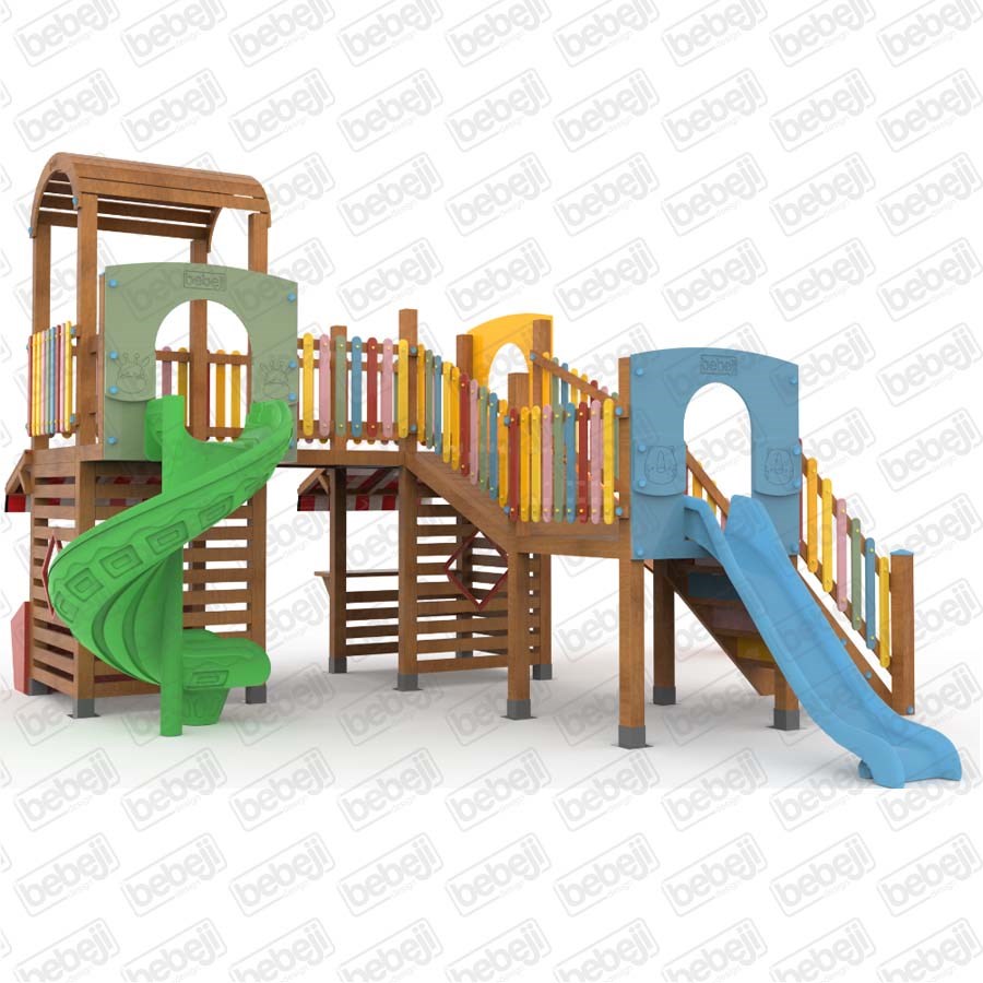 Ahşap Meslek Temalı Oyun Parkı-4 596x580x325 