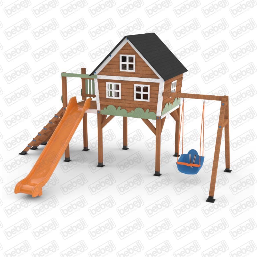 Ahşap Oyun Evi 480x405x415 