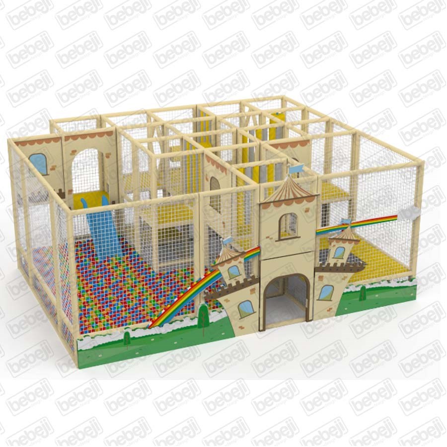 Bebeji Masal Şato Soft Play 480X600X250h 