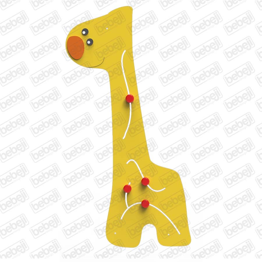 Kidolimo Figür Duvar Aktivite Giraffe