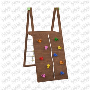 Isafe Ahşap Çocuk Parkı Ekipmanı-Tırmanma S0071