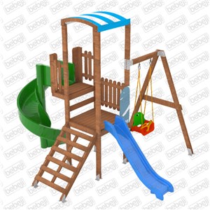 Isafe Ahşap Oyun Parkı