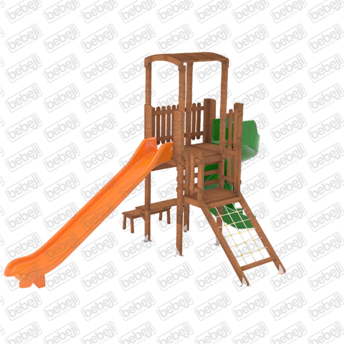 ISafe Ahşap Oyun Parkı 