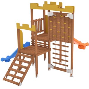 ISafe Ahşap Oyun Parkı